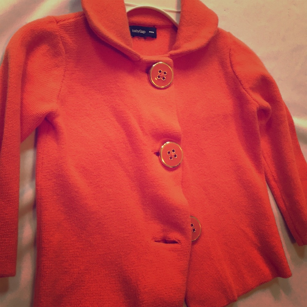 Children’s orange blouse